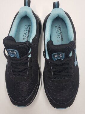 Under Armour Women's Shoes Size US 8.5 Charged Assert 10 Black Blue 3026179-003